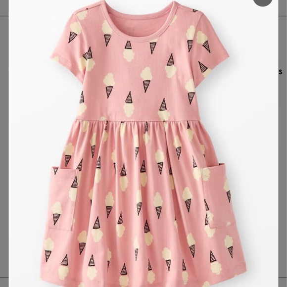 Brand New Hanna Andersson Ice Cream dress - Picture 1 of 3